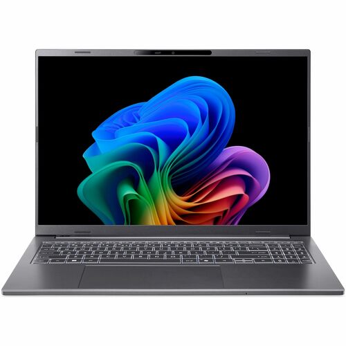 Acer Aspire 16 AI A16-61M A16-61M-R0KS 40.6 cm (16") 翻盖 Copilot+ PC 笔记本电脑 - WUXGA - 120 Hz - AMD Ryzen AI 7 Ryzen AI 300 S