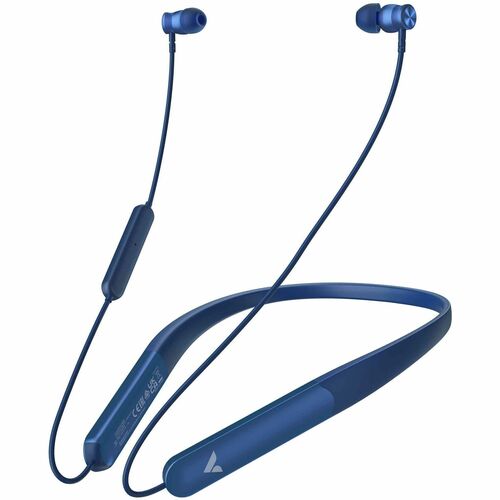 Verbatim TruSound Pro Wireless Earbud, Behind-the-neck Stereo Earset - Blue - Binaural - In-ear - Bluetooth - 32 Ohm - 20 