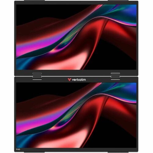 Verbatim 16" Class Full HD LCD Monitor - 16:9 - 15.6" Viewable - In-plane Switching (IPS) Technology - 1920 x 1080 - 250 c