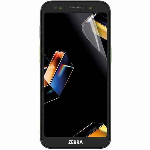 MOBILIS 5H Screen Protector for Zebra - Clear - 1 Unit - For AMOLED Mobile Computer - Anti-microbial - Anti-shock, Scratch