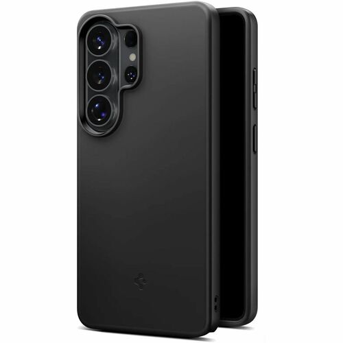 Spigen Thin Fit Case for Samsung Galaxy S26 Ultra Smartphone - Black - Drop Resistant, Impact Absorbing, Bump Resistant, I