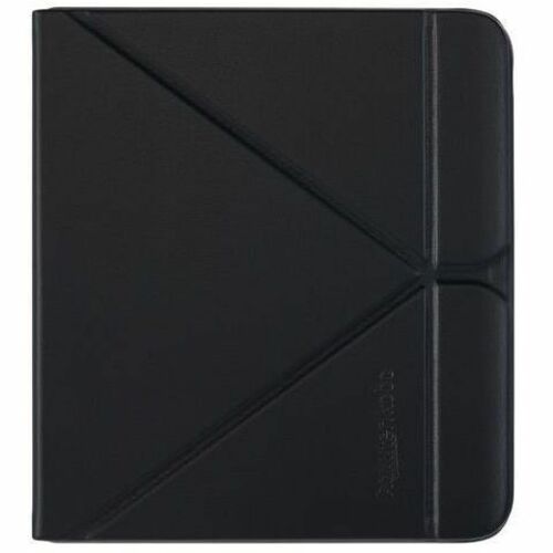 Kobo SleepCover Carrying Case (Folio) for 17.8 cm (7"") Kobo eReader - Black - Scratch Resistant - Vegan Leather Body - 1