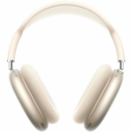 Apple AirPods Max 2 无线 挂耳式, 头戴式 立体声 耳机 - 星光色 - Siri - 双声道 - 头戴护耳式 - 蓝牙