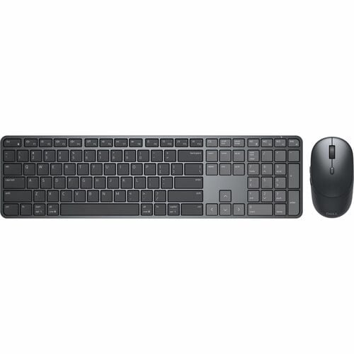 Dell Pro 7 KM726 Keyboard & Mouse - QWERTY - English (UK) - USB Type A Scissors Wireless Bluetooth/RF 6.0 2.40 GHz Keyboar