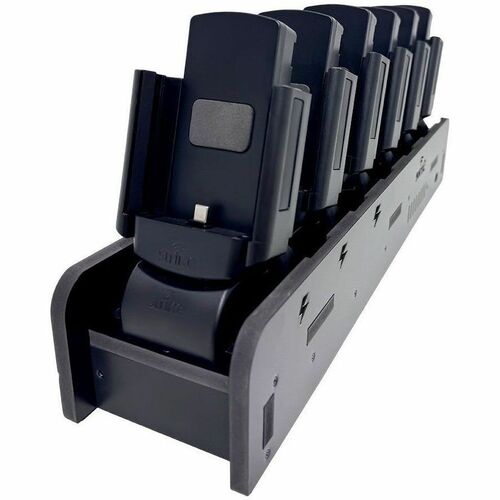 Strike Strike 6-Port Multi-Charging Dock for Samsung Galaxy XCover6 Pro - Docking - Smartphone - 6 Slot - Charging Capabil