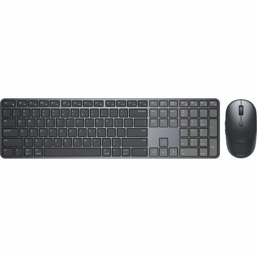 Dell Pro 7 KM726 Keyboard & Mouse - Hungarian - USB Type A Scissors Wireless Bluetooth/RF 6.0 2.40 GHz Keyboard - Keyboard