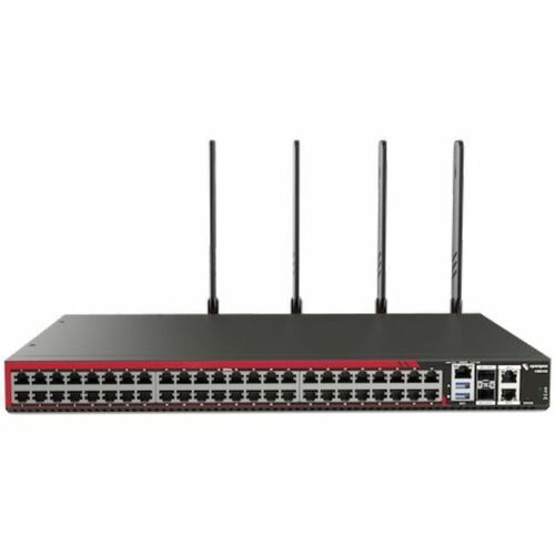 Opengear CM8148-10G-USB Device Server - 1.95 GB - DDR4 SDRAM - Twisted Pair, Optical Fiber - 2 Total Expansion Slot(s) - 2
