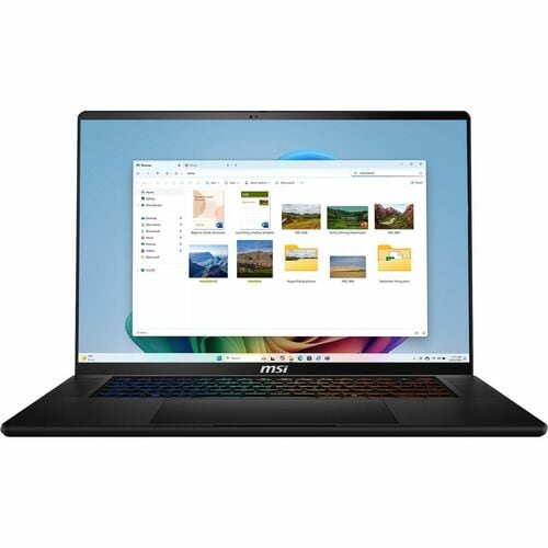 Stealth 16 AI+ B3WH - 16" QHD+ OLED - Ultra 9 386H - 32GB RAM (2x16) - 1TB SSD - RTX 5070 Ti 12GB - 4 Zone RGB KB - Wi-Fi 