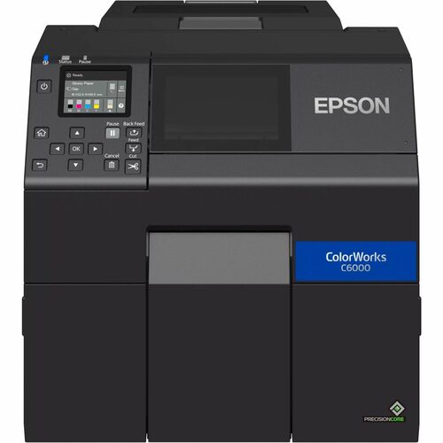 Stampante a getto di inchiostro Epson ColorWorks CW-C6000Ae (BK) - Colore - Etichetta stampabile - Capacità di spellatura 