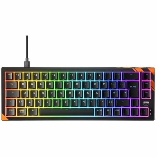 CHERRY K5 Pro TMR G8E-24200 Gaming Keyboard - Compact - Cable Connectivity - USB Type A Interface - RGB LED - English (UK)