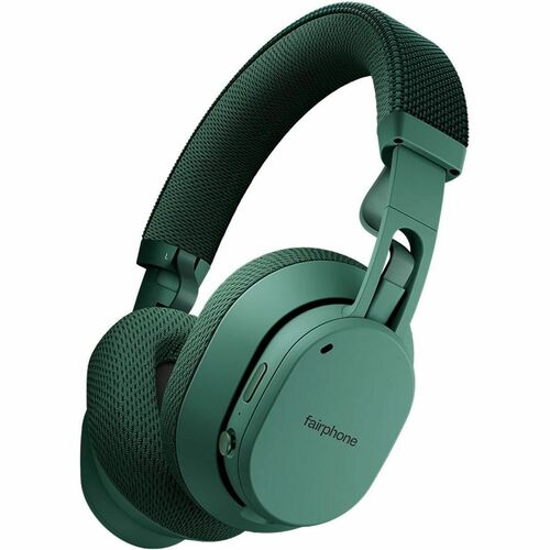 Fairphone Fairbuds XL Wired/Wireless Over-the-head, Over-the-ear Stereo Headset - Forest Green - Siri, Google Assistant, A