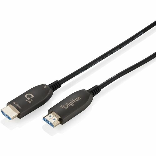 Digitus 60 m Hybrid-Glasfaserkabel AV-Kabel - 1 Stück - Cable for Audio-/Video-Gerät, Digital-Signage-Display, HDTV, Displ