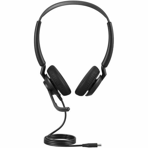 Jabra Engage 50 II Wired Over-the-head, On-ear Stereo Headset - Black - Microsoft Teams Certification - Binaural - Supra-a