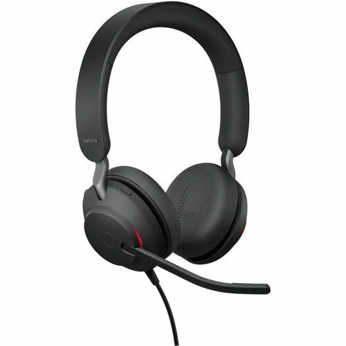 Jabra Evolve2 40 SE Wired Over-the-head, On-ear Stereo Headset - Binaural - Circumaural - 20 Hz to 20 kHz - MEMS Technolog