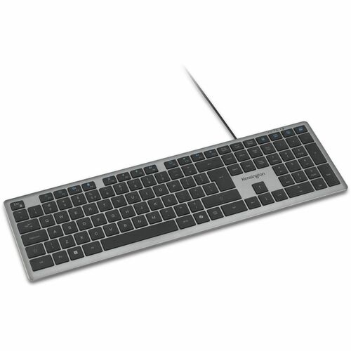 Clavier Kensington KB515 - Pleine taille - Câble Connectivité - USB Type A, USB Type C Interface - Anglais international -