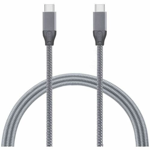 M-CAB 3 m USB-C Datentransferkabel - 20 Gbit/s - Grau