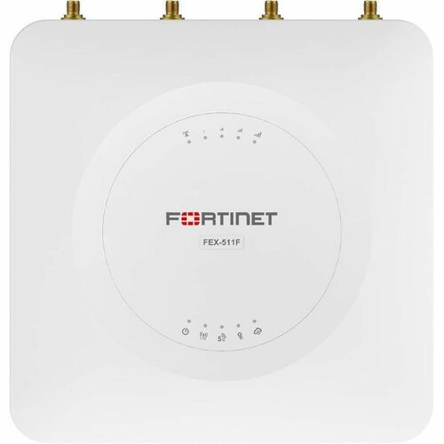 Fortinet FortiExtender FEX-511F 2 SIM Ethernet, Cellular Modem/Wireless Router - 5G - HSPA+, LTE, UMTS, WCDMA, 5G NR, LTE 