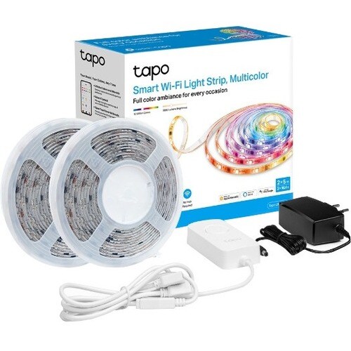 Tapo Smart Wi-Fi Light Strip, Multicolor - Multicolor - 600 LED(s)