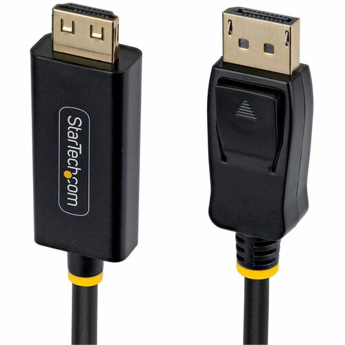 StarTech.com 2 m DisplayPort/HDMI A/V Cable - 1 - Cable for Audio/Video Device, Monitor, Security System, Switch - First E