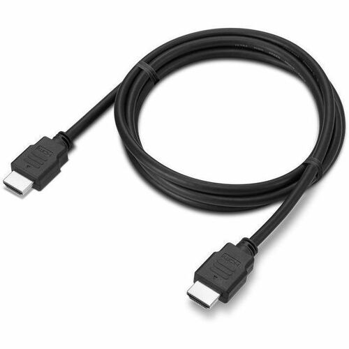 Lenovo 1,80 m HDMI AV-Kabel - Cable for Audio-/Video-Gerät, Display - 48 Gbit/s - Unterstützt bis zu7680 x 4320 - Schwarz