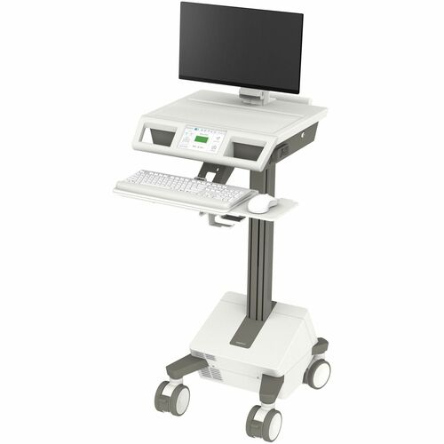 Ergotron Mosaic Display Cart - 1-Tiers - TAA Compliant - 3 Drawer - 19.50 kg Load Capacity - 4 Casters - 61 cm (24") Scree