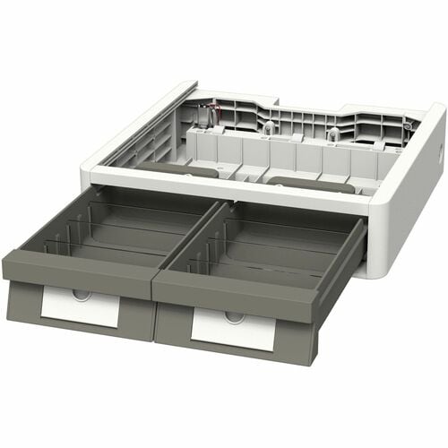 Ergotron Drawer - TAA Compliant - Medium - 907.2 g Load Capacity - 2 - Drawer Divider, Key Lock, Removable