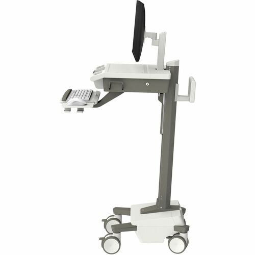 Ergotron Mosaic Medizinische Warenkorb - TAA-konform - 19,50 kg Belastbarkeit - 4 Rollen - 127 mm Rollengröße - 61 cm (24 