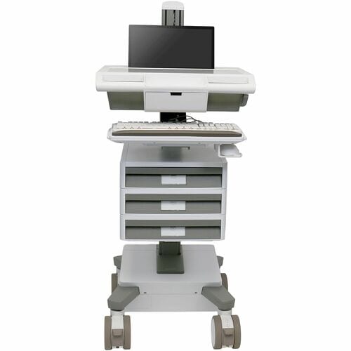 Ergotron Mosaic Medizinische Warenkorb - 3-Tiers - TAA-konform - 3 Schubfach - 19,50 kg Belastbarkeit - 4 Rollen - 127 mm 