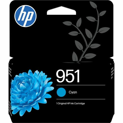 HP 951 Original Inkjet Ink Cartridge - Cyan - 1 Pack - 535 Pages