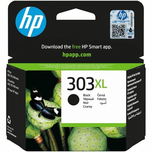 HP 303XL Hoch Kapazität Tintenstrahl Tintenpatrone - Schwarz - Originaler Pack