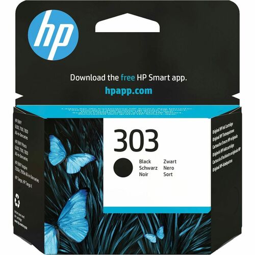 HP 303 Standard Kapazität Tintenstrahl Tintenpatrone - Schwarz - Originaler Pack