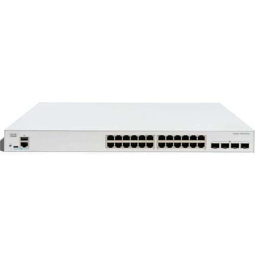 Cisco 1300X C1300X-24T-4X 24 Ports Manageable Ethernet Switch - Gigabit Ethernet, 10 Gigabit Ethernet - 3 Layer Supported 