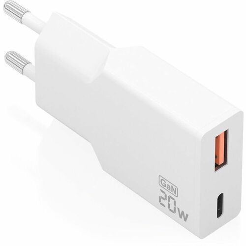 CARGADOR GAN ULTRA DELGADO 20W 20W USB-C PD3.0 QC4.0 USB QC3.0