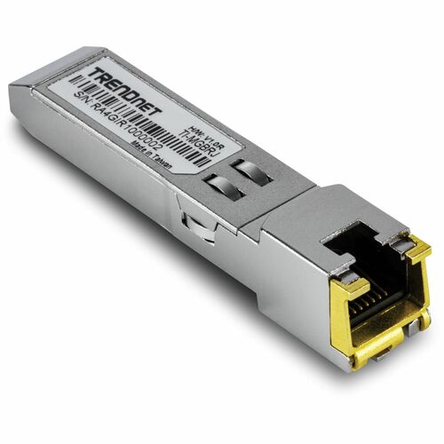 TRENDnet TI-MGBRJ SFP (mini-GBIC) - 1 x RJ-45 1000Base-T Network LAN - TAA Compliant - For Data Networking, Optical Networ