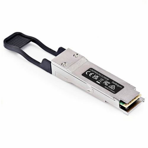 StarTech.com QSFP28 - 1 x 100GBase-X Network - 1 Box - TAA Compliant - For Data Networking, Optical Network - Optical Fibe
