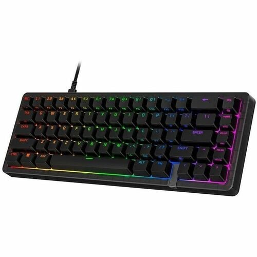 HyperX Origins 2 Pro 65 Gaming Keyboard - Cable Connectivity - USB Interface - RGB LED - Magnetic Keyswitch - Game Mode Ho
