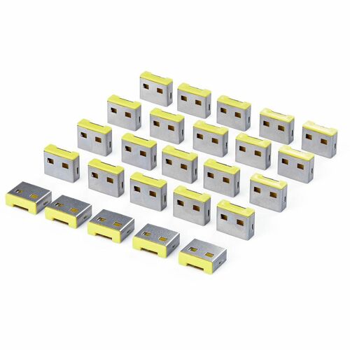 StarTech.com Inserti di Ricambio Blocco Porta USB-A per USB-A-PORT-BLOCKER con Chiusura a Scatto, Copriporta USB-A Riutili