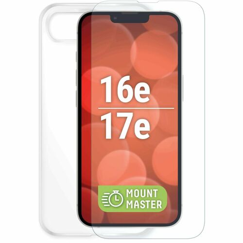 Displex Hülle für Apple iPhone 16e Smartphone - Transparent - Kratzfest, Verschleißfest, Sturzsicher, Stoßdämfpend - Therm