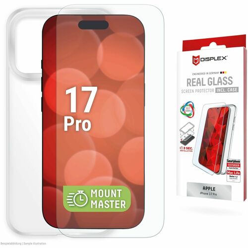 Displex Hülle für Apple iPhone 17 Pro Smartphone - Transparent - Schmutzabweisend, Kratzfest, Fingerabdruckresistent - The