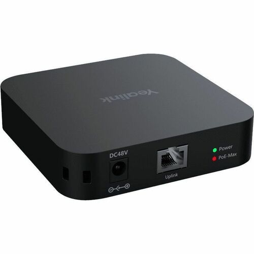 Yealink RCH40 4 Ports Ethernet Switch - Gigabit Ethernet - 10/100/1000Base-T - Black - 2 Layer Supported - 90 W PoE Budget