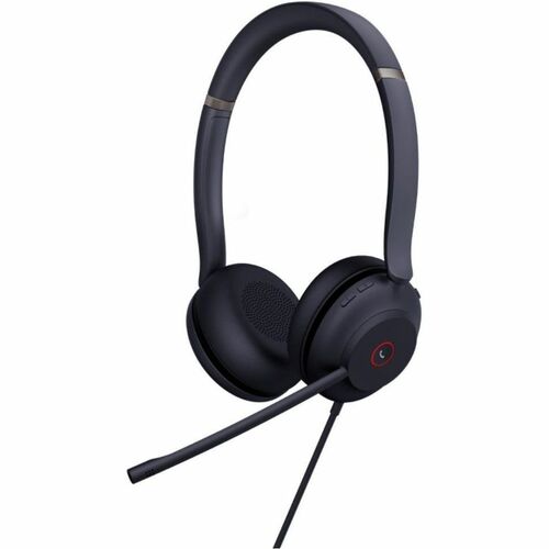 Yealink UH37 Wired Over-the-head, On-ear Mono Headset - Black - Microsoft Teams Certification - Monaural - Supra-aural - 3