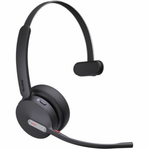 Yealink BH70 Wireless Over-the-head Mono Headset - Microsoft Teams Certification - Monaural - Supra-aural - 5000 cm - Blue
