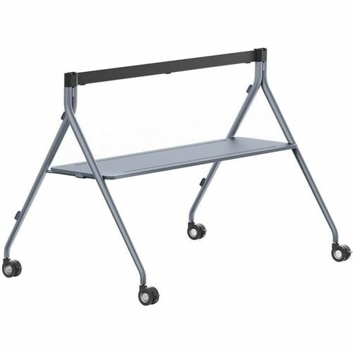 Yealink Collaboration Display Stand - 95.4 cm Height x 141.8 cm Width x 85.8 cm Depth - Floor - For Meeting - Mobility, Ad