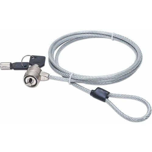 Laptop Lock (Kensington) with two keys, Compatible with Kensington standard style locks, 1.5m cable, Anti theft, Strong st