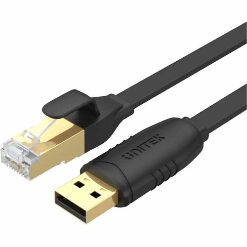 USB 2.0 to RJ45 Console Rollover Flat Cable(RS232)