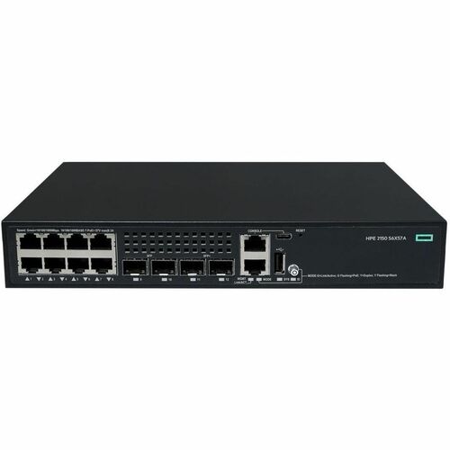 Switch Layer 3 HPE CW 2150 8 Porte Gestibile - Gigabit Ethernet, 10 Gigabit Ethernet - 10/100/1000Base-T, 10GBase-X, 1000B