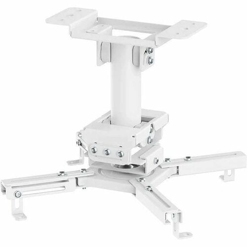 Neomounts CL25-530WH1 Ceiling Mount for Projector - White - 45 kg Load Capacity - Steel