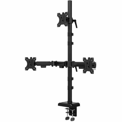 Neomounts NERO Mounting Arm for Monitor, Display - Black - Height Adjustable - 3 Display(s) Supported - 25.4 cm to 81.3 cm