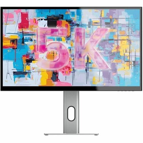 Alogic Clarity 27C5KPD 27" Class 5K LED Monitor - 16:9 - Silver, Black - 68.6 cm (27") Viewable - In-plane Switching (IPS)