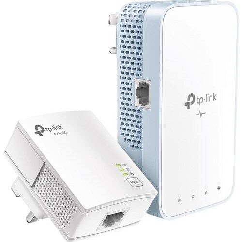 TP-Link TL-WPA7517 KIT Powerline Network Adapter - 1 - 3 x Network (RJ-45) - 1000 Mbit/s Powerline - 300 m Distance Suppor